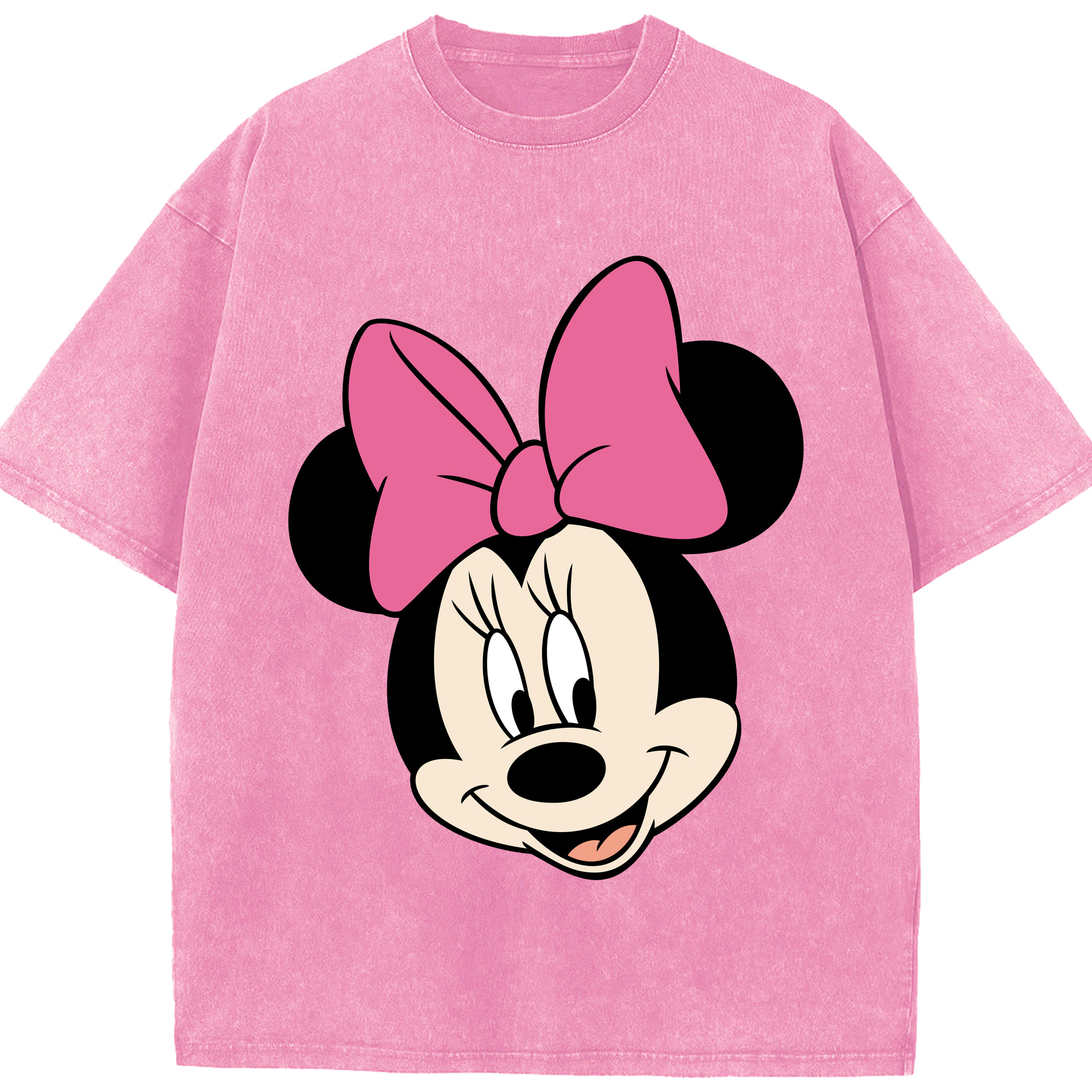 （画像用） ミッキーマウス Mickey Mouse 綿100% ヴィンテージ風 半袖Tシャツ（フロントプリント）
